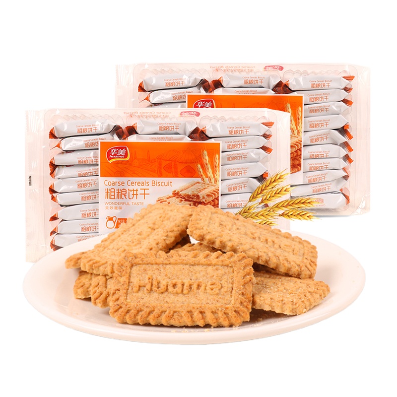 华美粗粮饼干468g*2袋