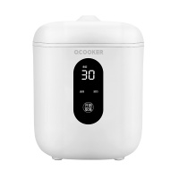 圈厨电饭煲升级版网红复古日式1.2升小饭煲触屏智能预约2人食美的电饭锅1-2-3人小型单人小米生态链CR-FB01B