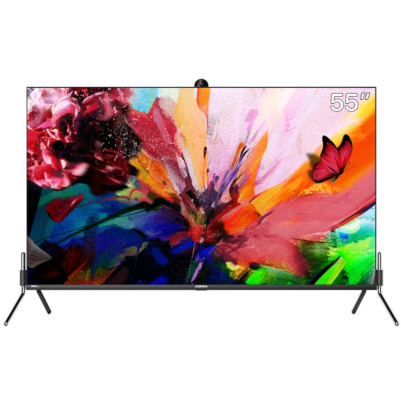 康佳(KONKA) 丘比特I 智慧屏电视 55英寸 升降摄像头 远场语音 4K超高清 智能网络教育 PDR55