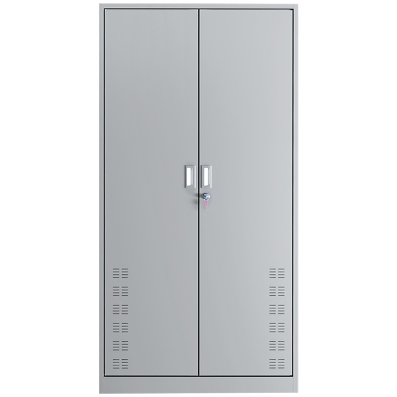 创世人 办公家具不锈钢清洁柜保洁柜卫生柜清洁工具收纳柜拖把柜扫把柜卫生间杂物储物柜 304双门