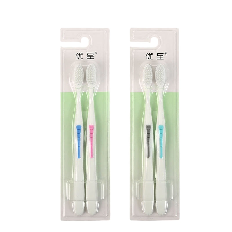 Apache/阿帕齐 精巧刷头 双尖细丝软毛牙刷 4支装