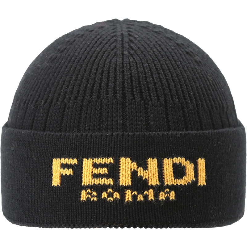 FENDI 男士 棉质帽子针织帽 FXQ108 AFH6