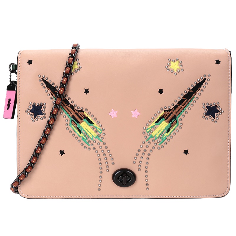 COACH 蔻驰 女士COACH 1941系列皮质单肩斜挎包 58157