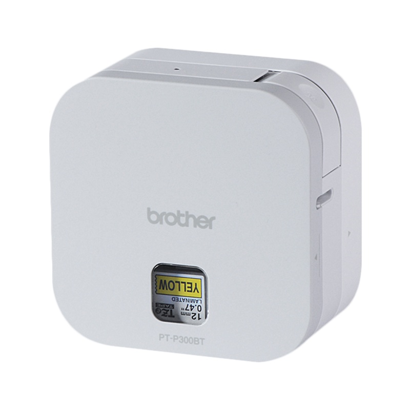 兄弟(brother)PT-P300BT桌面式 入门型标签打印机12mm 蓝牙连接迷你便携家用标签打印条码白色单位(件)