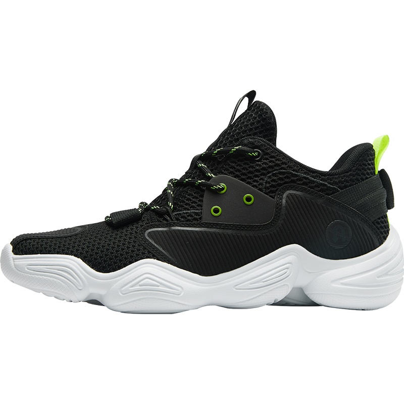 特步男鞋运动鞋夏季透气2020新款男士白色老爹鞋潮流鞋子