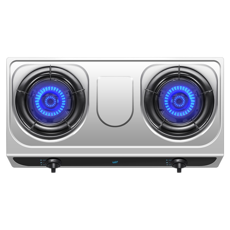 优好(Uoho)5.0KW嵌入式燃气灶台嵌两用煤气灶双灶双眼灶具灶台天然气液化灶台式炉煤气家用灶具 HZ901液化气