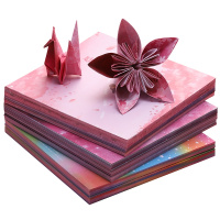 海之欧HAIZHIOU招贴纸手工折纸琉璃花海折纸双面正方形星座便利贴剪纸儿童幼儿园学生手工制作专用飞机千纸鹤