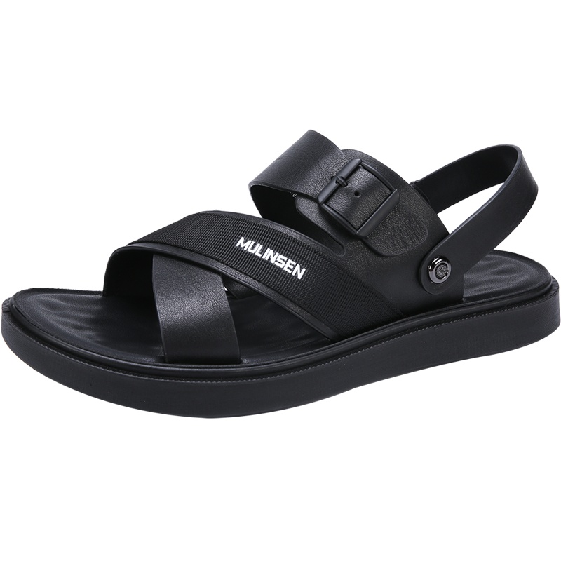 木林森夏季凉鞋男潮拖鞋2020新款防滑海边凉拖鞋休闲度假沙滩鞋男