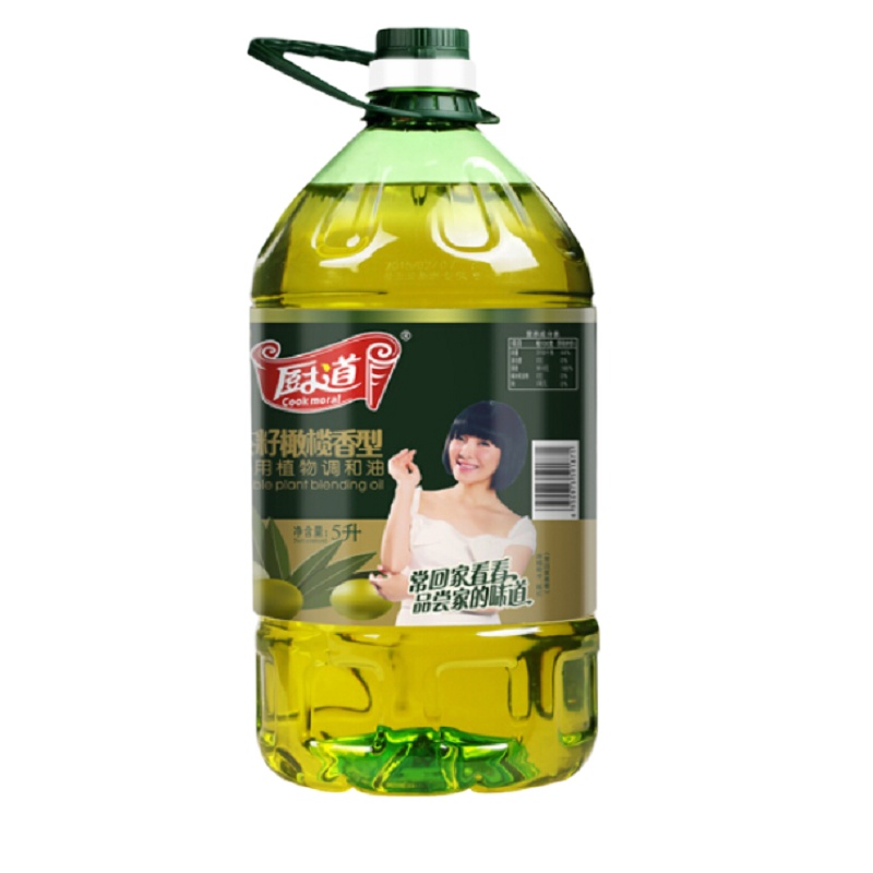 厨道 茶籽橄榄食用植物调和油 5L