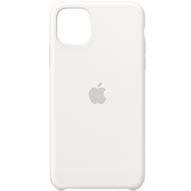 苹果Apple 原装iPhone 11 Pro Max 硅胶保护壳 手机壳 白色