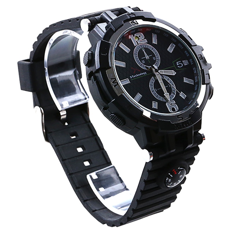 柯迪仕(KEDISHI)高清无线WIFI摄像头智能摄像手表微型摄像机多功能会议录音笔户外录像手表智能录像手环隐形超小摄像头迷你运动DV相机