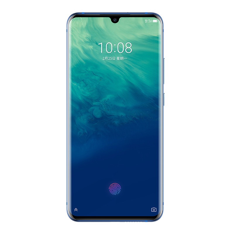 中兴5G手机 ZTE 天机Axon10 Pro 5G版 6GB+128GB 全网通 蓝色