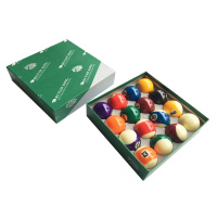 八台球子国产绿盒台球 大号球/57.2MM/2-1/4