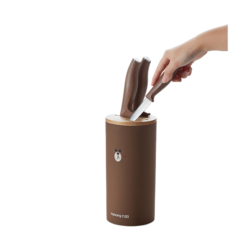 九阳刀具四件套T0159 布朗熊(棕)