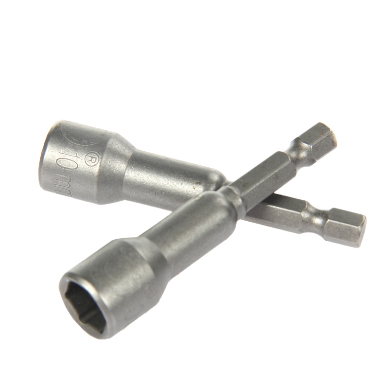 百威狮 Berry Lion 强磁性风批套筒65mm长 内六角扳手电钻套筒头起子头 风批头 8mm（5支装）