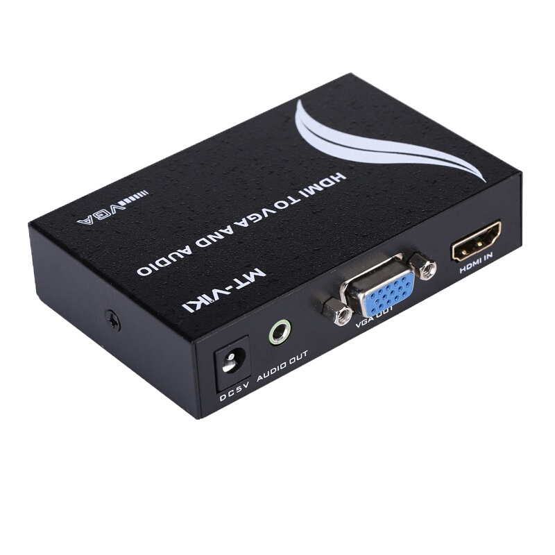 迈拓维矩（MT-viki）MT-HV01 HDMI转VGA转换器