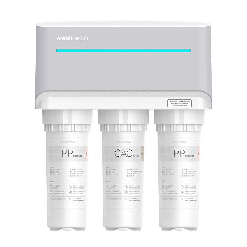 安吉尔(Angel)家用净水器直饮家用机(J2477-ROB8a) RO反渗透过滤纯水机(有罐)