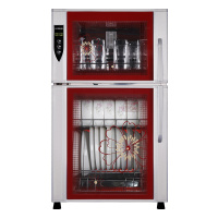 康星(konse)ZTP76-A3消毒柜家用 台式迷你厨房消毒碗柜 立式高温臭氧 小型消毒柜