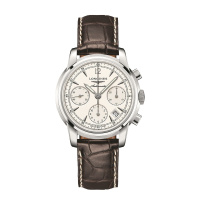 LONGINES浪琴索伊米亚系列自动机械表男L2.753.4.72.0 白色