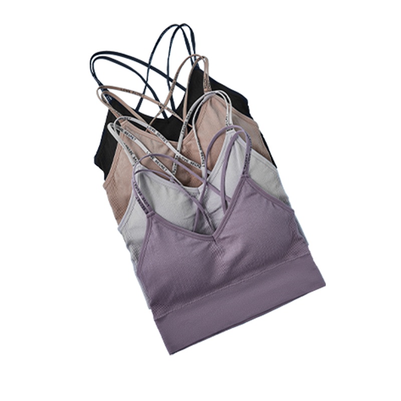 ENK内衣无钢圈美背文胸小胸运动背心少女无痕抹胸学生胸罩