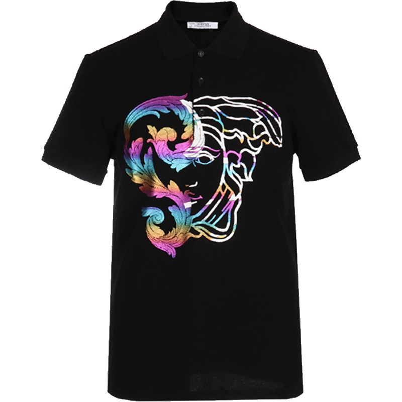 Versace COLLECTION 范思哲男士棉质短袖POLO衫 V800543V VJ00068
