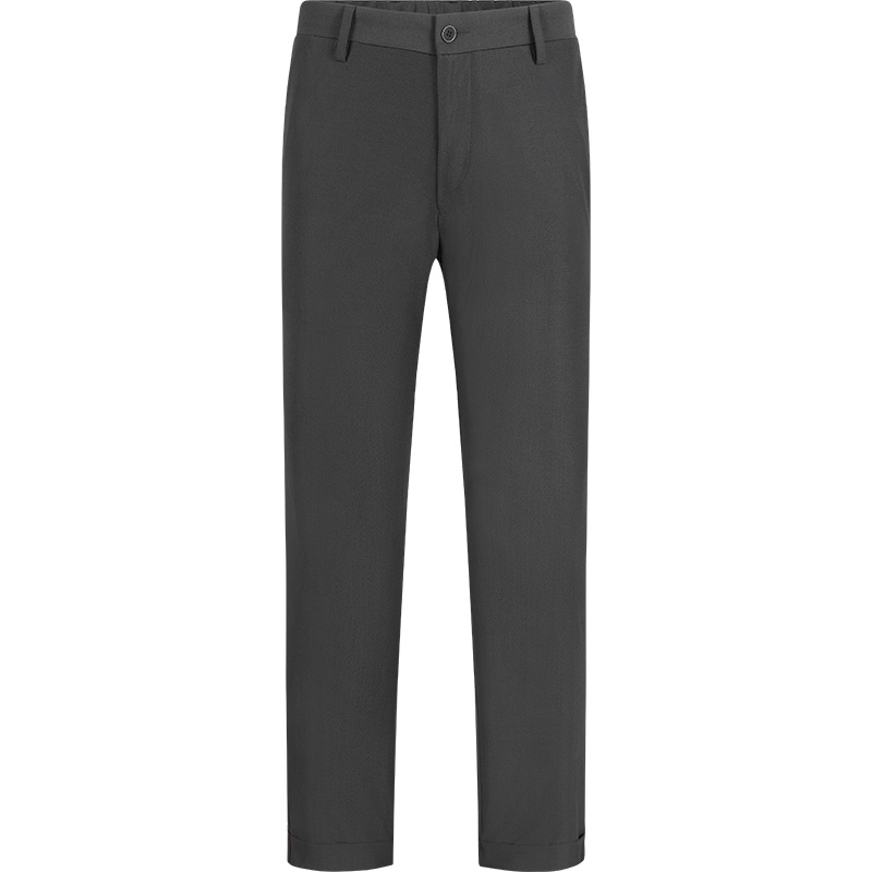 柒牌男装休闲裤夏季冰丝韩版潮流宽松直筒弹力运动九分裤速干裤子