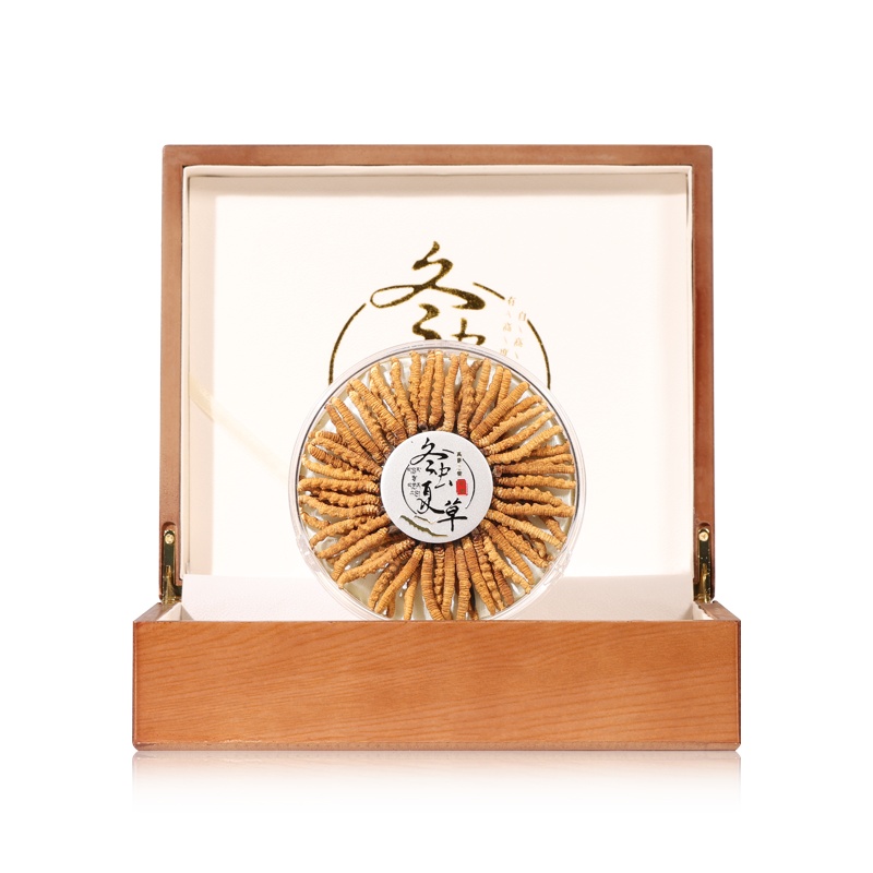 阿依舍冬虫夏草正品20克80根礼盒装干货4根/克干虫草