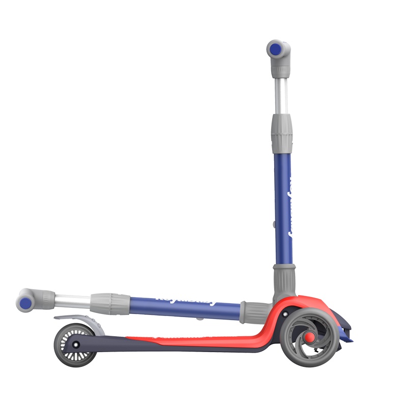 优贝儿童滑板车2-3-4-5-6岁男女孩宝宝玩具S1运动款橙蓝红蓝可选