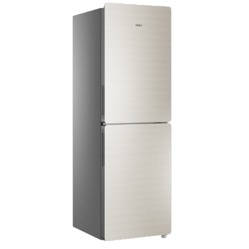 海尔 冰箱双开门家用小型双门节能静音两门风冷无霜轻奢金 BCD-190WDCO