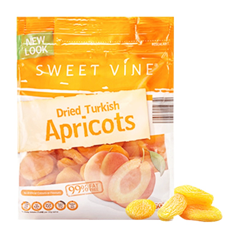 [产自土耳其]奥乐齐(ALDI)土耳其无核杏干500g/袋 果干蜜饯果脯烘焙原料零食 进口食品 土耳其进口