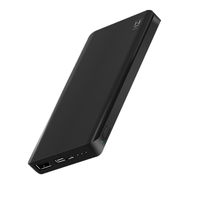 ZM10000毫安 双向快充/移动电源/充电宝 超薄小巧聚合物电芯支持Type-c与Micro USB双输入 QB810