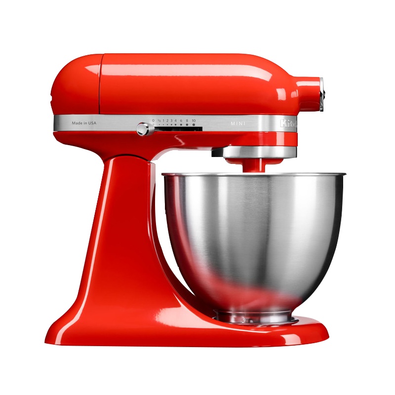 凯膳怡kitchenaid厨师机5KSM3311XC美国进口料理机多功能搅拌ka和面机家用电器 暖橘红