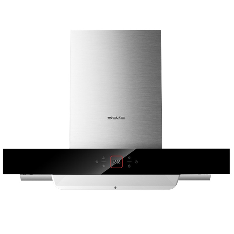 德意(DE&E)T6系列21立方挥手智控 830Pa大风压 欧式烟机自清洁家用厨房抽油烟机CXW-268-828A