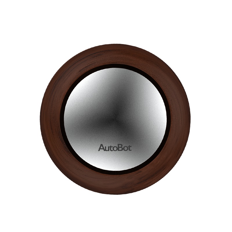 AutoBot车载香薰摆件座式沸石香薰黑胡桃木车用汽车香水车内饰品祛异味 黑胡桃木