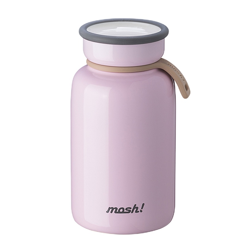 日本mosh!保温杯保冷杯拿铁系列 330ml粉色