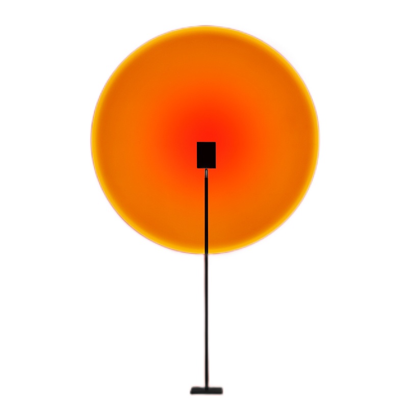 落日灯网红夕阳灯落地台灯客厅卧室投影日不落灯创意艺术床头余晖