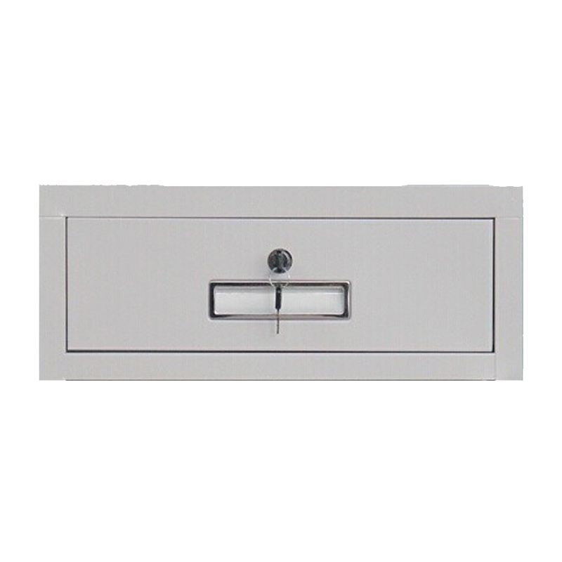 选兴 铁柜子落地柜员工储物柜 多层带锁单门小型