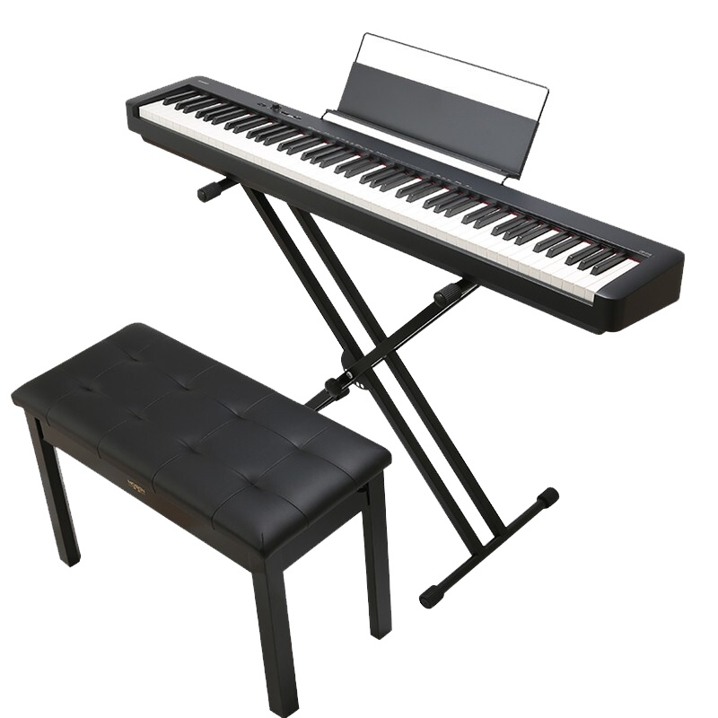 卡西欧(CASIO)电钢琴CDP-S110便携式88键重锤智能数码钢琴儿童成人初学者
