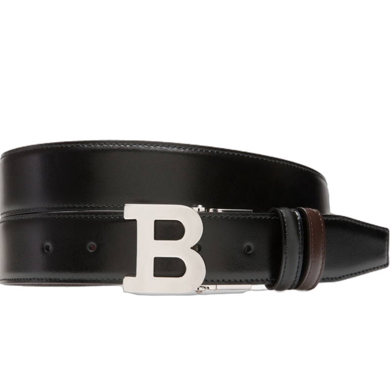[直营] 巴利(Bally)B BUCKLE 35 M/290精致小牛皮 双面腰带皮带