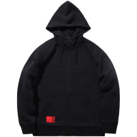 【自营】李宁运动时尚系列男子开衫连帽卫衣AWDPD23-2