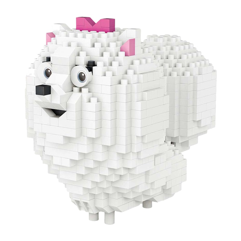 loz微颗粒小颗粒钻石积木儿童拼插动漫人物模型系列玩具女孩6-14岁塑料小颗粒男孩礼物9786啾啾