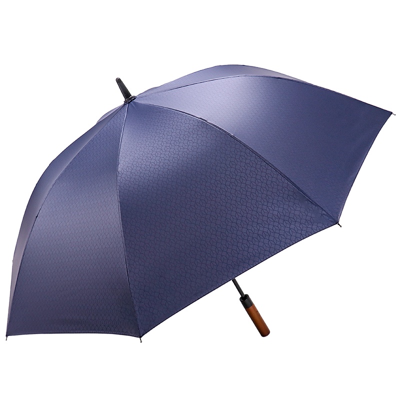 天堂伞 直杆伞自开长柄伞晴雨伞加大2-3人经典商务伞防紫外线太阳伞遮阳伞70cm*8骨 寰宇2#藏青