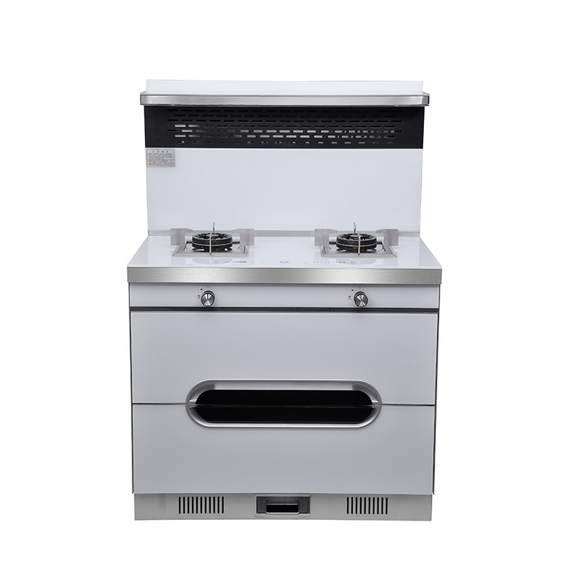 大臣(Dachen)顶部保温 集成灶JJZY-900A2 液化气 自动清洗 集成环保灶 烟灶消一体套餐 白色