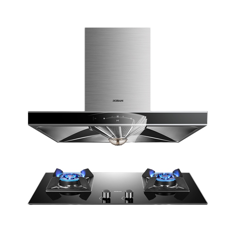[焕新升级]老板(ROBAM)油烟机燃气灶烟灶套餐欧式21立方抽油烟机67A5H+36B5X(液化气)烟灶套装