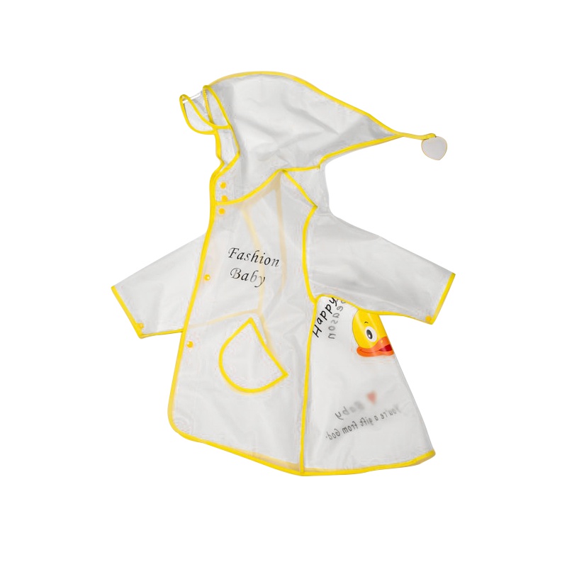 佳亲softkids 可爱卡通雨衣 男女通用