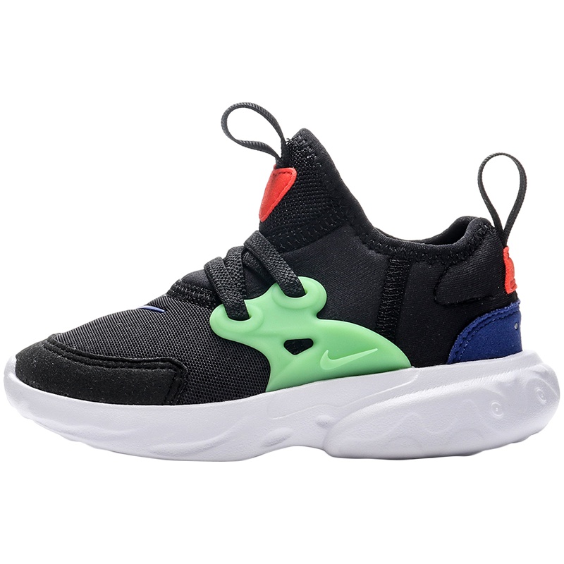 NIKE童男女婴童休闲鞋拼色一脚蹬舒适跑步运动鞋BQ4004