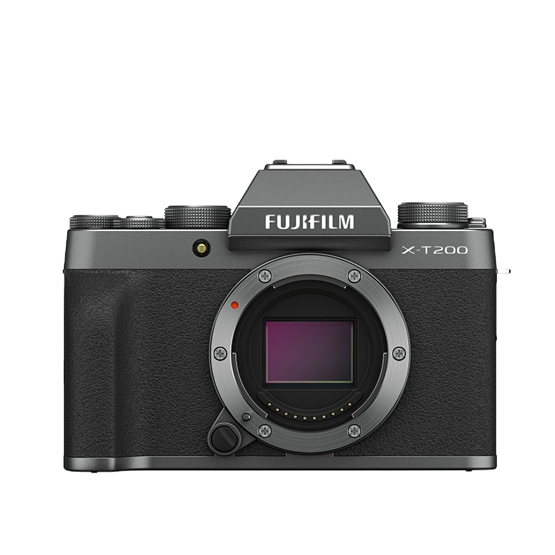 富士(FUJIFILM) X-T200（15-45mm）机械灰 单镜头套装 数码微单相机