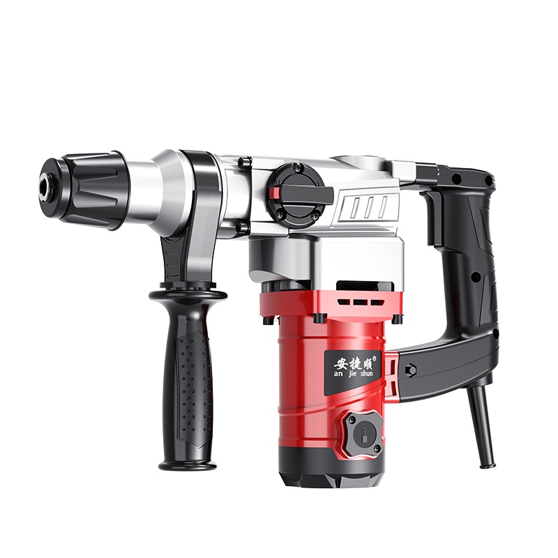 安捷顺两用电锤电镐多功能工业级混泥土钻孔凿削开槽水电安装家用轻型小型手电钻冲击钻电动五金工具套装箱 2900电锤全能套装