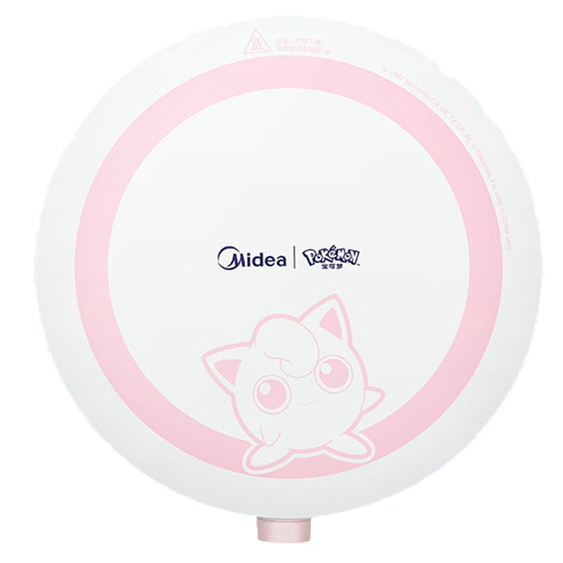 美的皮卡丘电磁炉锅宝可梦联名家用多功能火锅炒菜一体大功率小型节能 (胖丁)RX22H0104PK