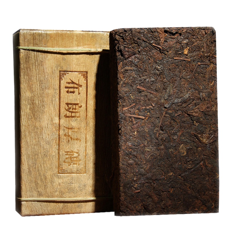 云南普洱茶布朗厚砖普洱茶熟茶茶砖 1000g装 茶叶